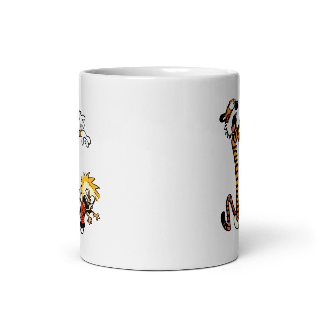Calvin and Hobbes Playing Zombies Mug - UrbanNest Co