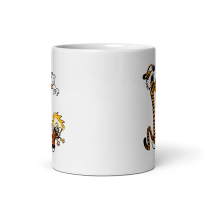 Calvin and Hobbes Playing Zombies Mug - UrbanNest Co