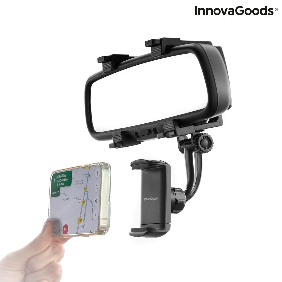 Smartphone Holder for Rearview Mirror Stropp InnovaGoods - UrbanNest Co