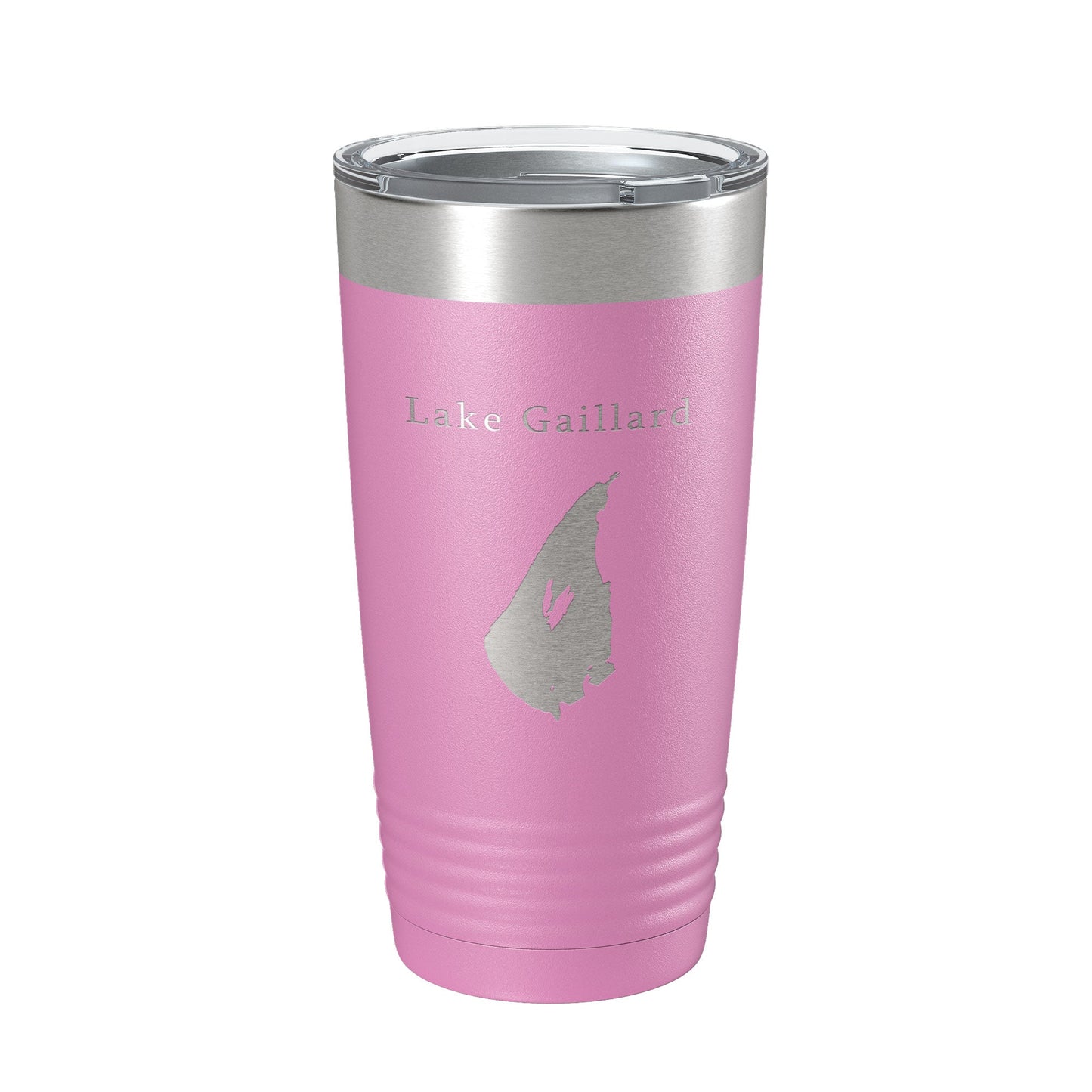 Lake Gaillard Map Tumbler Travel Mug Insulated Laser Engraved Coffee Cup Connecticut 20 oz - UrbanNest Co