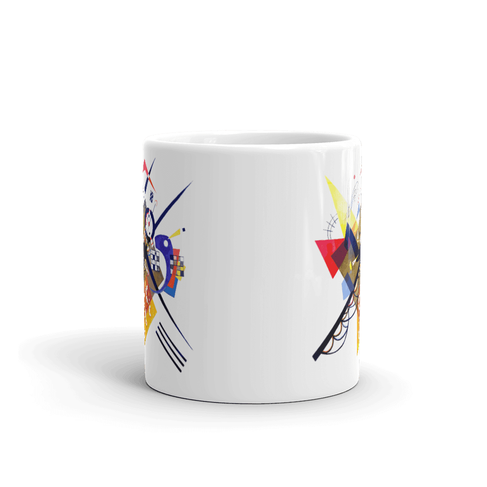 Wassily Kandinsky On White II (Auf Weiss) 1923, Artwork Mug - UrbanNest Co