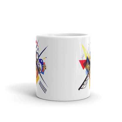Wassily Kandinsky On White II (Auf Weiss) 1923, Artwork Mug - UrbanNest Co