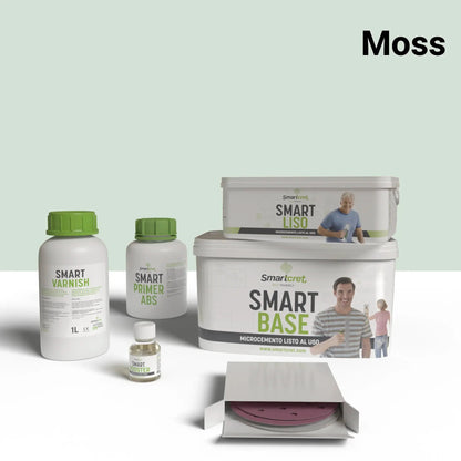 Kit microcemento para paredes de baño de pladur o yeso de 4 m² - UrbanNest Co