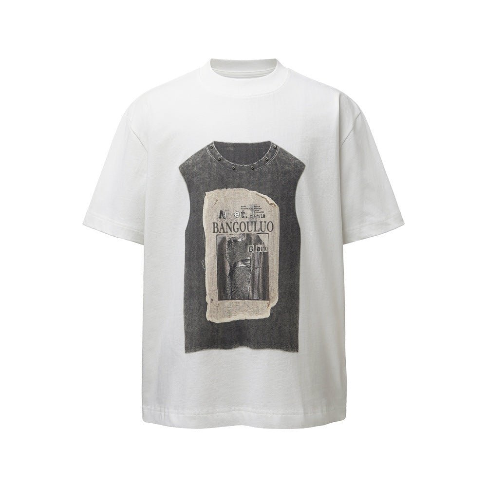 Printed short sleeved t-shirt - UrbanNest Co