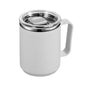 Stainless Steel Insulated Coffee Mug – 450 ml (Double - Wall Vacuum, Handle & Lid) - UrbanNest Co