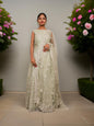 Shimmery and Shiny Beautiful Gown by Shreekama - UrbanNest Co