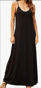 Supnier Women's Summer Maxi Dress Casual V - Neck Sleeveless Bohemian - UrbanNest Co