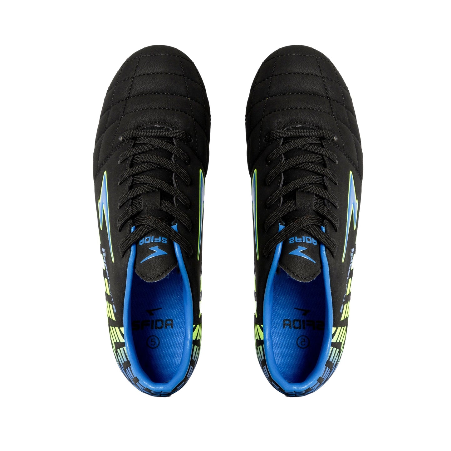 Katana Adult's Football Boots - Black/Royal/Lime - UrbanNest Co