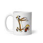 Calvin and Hobbes Playing Zombies Mug - UrbanNest Co