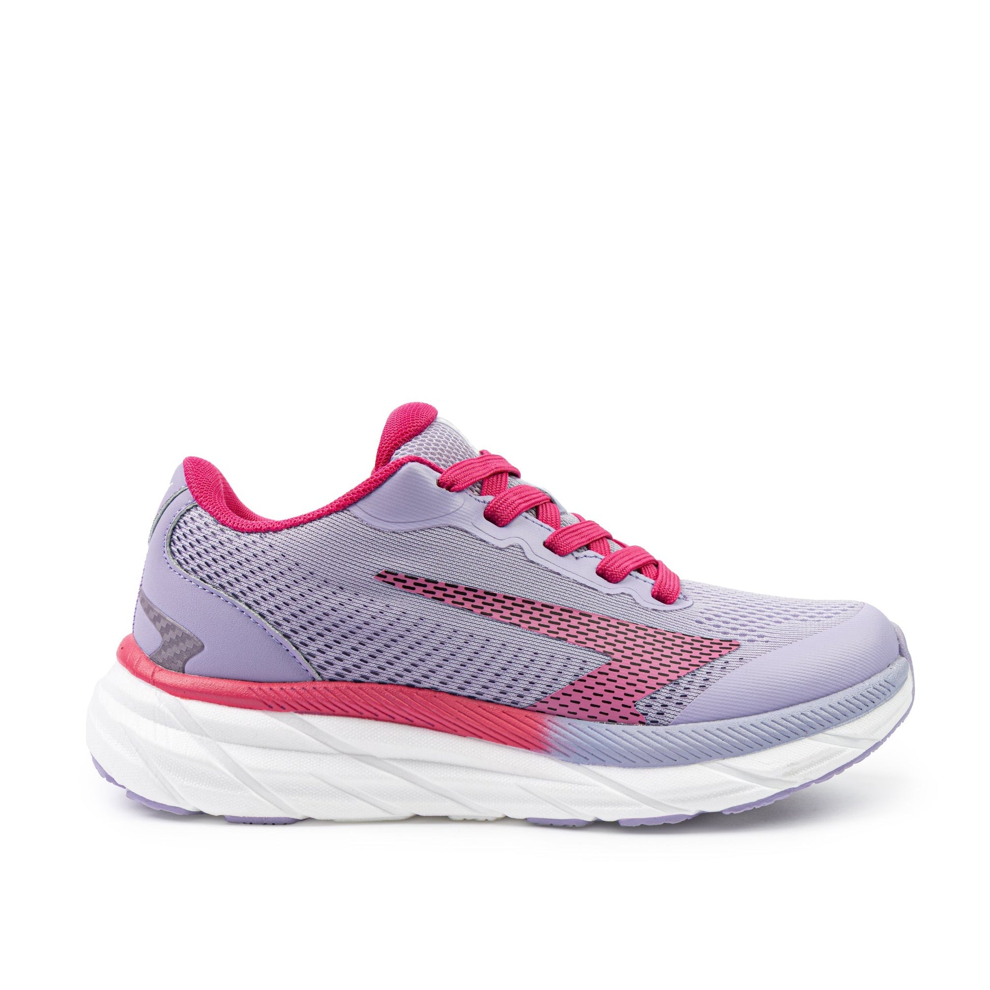 Tempo Girls Lace Up Runner - Lilac/Fuchsia - UrbanNest Co