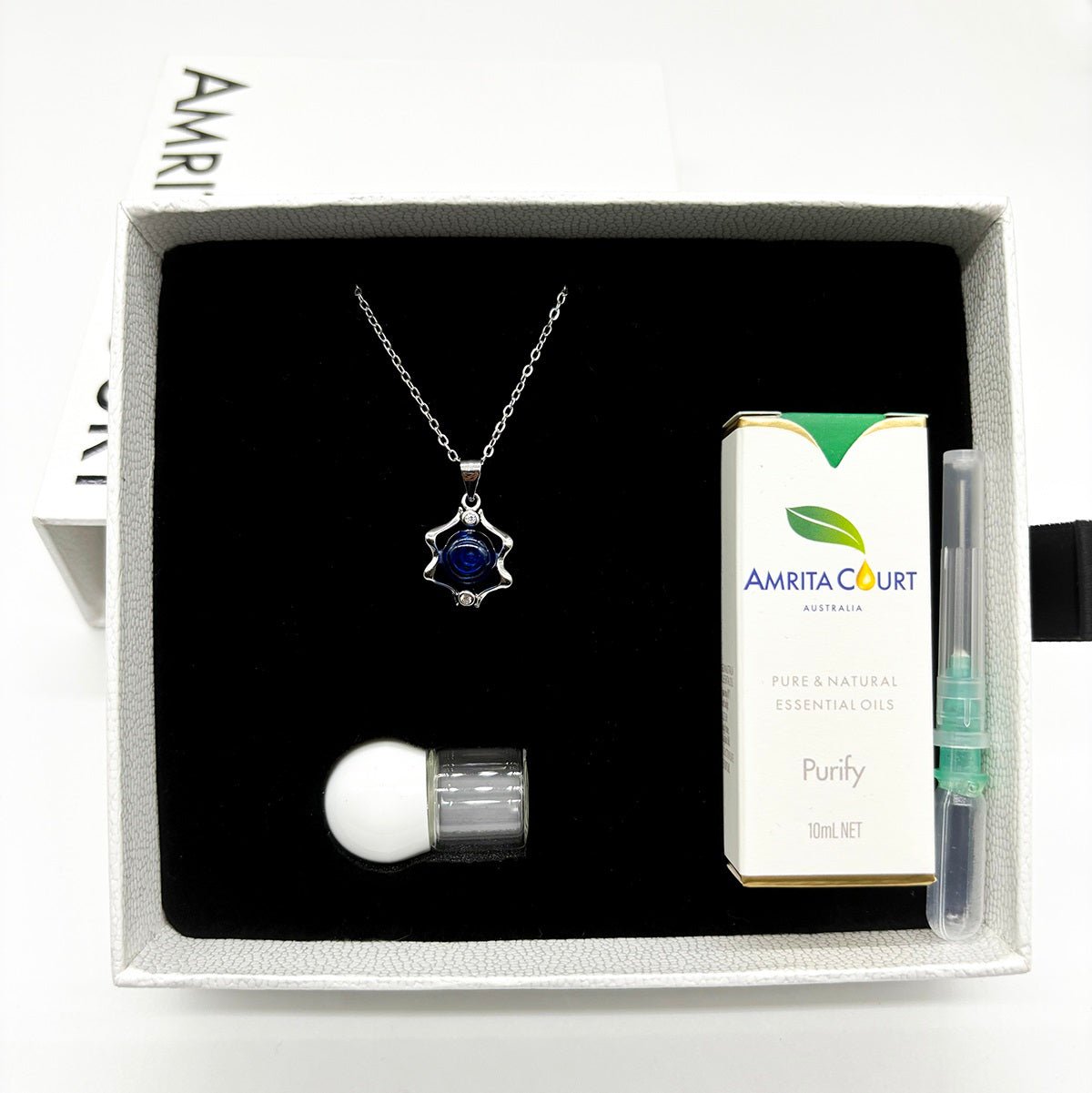 Sterling Silver Zodiac Aroma Necklace - Gemini May - June | Perfect Birthday Gift | Energy & Healing | Diffuse on the go - UrbanNest Co