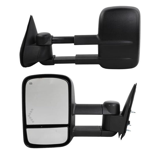 Heated LED Arrow Tow Mirror For 2003 - 2006 Chevrolet Silverado GMC - UrbanNest Co