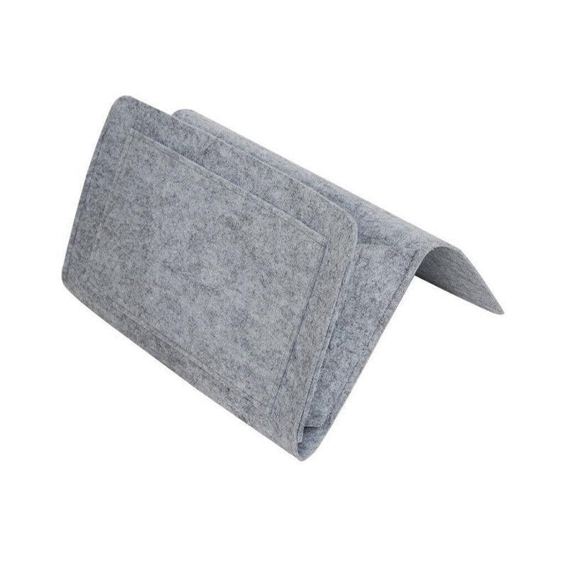 Bedside Storage Caddy Hanging Organizer Pocket Bag for Phone Remote Book